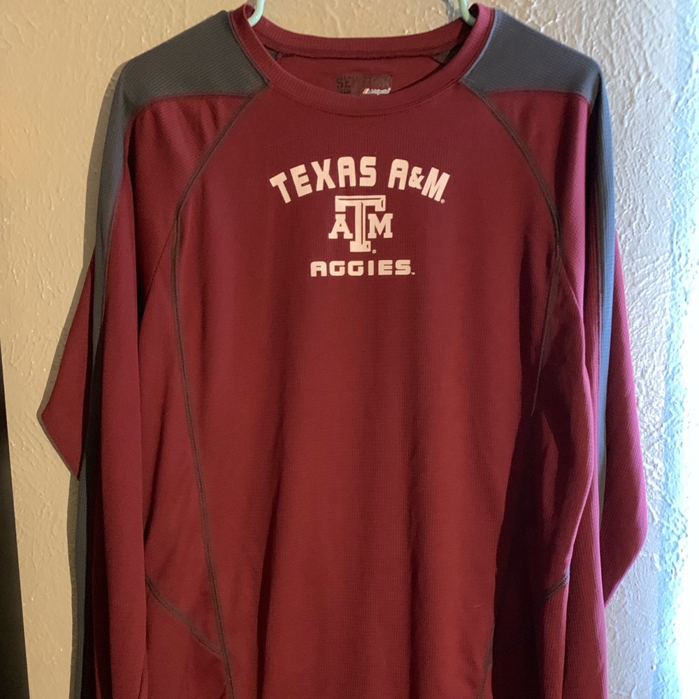 Majestic Texas A&M long sleeve shirt.